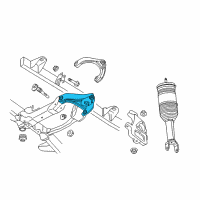 OEM 2013 Ram 1500 Suspension Control Arm Front Diagram - 4877158AH