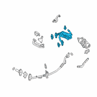 OEM 2022 Ford Ranger Cooler Diagram - LB5Z-9F464-A