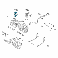 OEM 2015 Ford Mustang Fuel Pump Diagram - FR3Z-9275-A