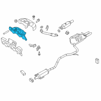 OEM Ford Fusion Manifold Diagram - 9L8Z-9430-A