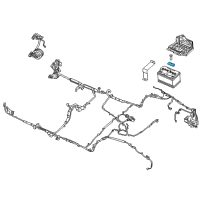 OEM Chevrolet Hold Down Diagram - 92199344