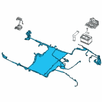 OEM 2013 Chevrolet Caprice Negative Cable Diagram - 92247572