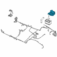 OEM Chevrolet Caprice Tray, Battery Auxiliary Diagram - 92258820