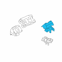 OEM 2011 GMC Canyon Front Mount Diagram - 15931530