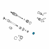 OEM Toyota Avalon Axle Seal Diagram - 90311-35056