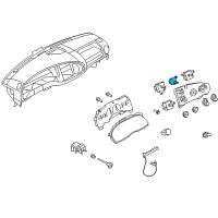 OEM 2009 Ford E-350 Super Duty Temperature Switch Diagram - XC2Z-19C733-AA