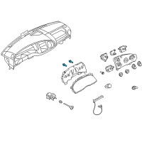 OEM Mercury Bulb Diagram - F8RZ-13B765-BA