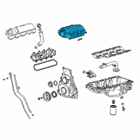 OEM 2018 Chevrolet Tahoe Manifold Diagram - 12639087