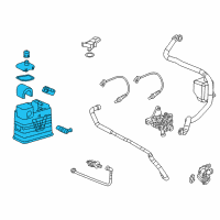 OEM 2017 Buick Regal Vapor Canister Diagram - 22994510