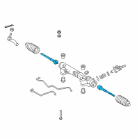 OEM 2019 Toyota Tundra Inner Tie Rod Diagram - 45503-0C030