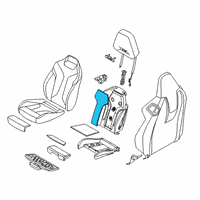 OEM 2022 BMW M8 SUPPORT, CLIMATE SEAT BACKRE Diagram - 52-10-8-072-076