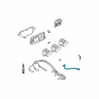 OEM Oldsmobile Intrigue Position Sensor Diagram - 10456161