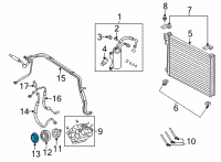 OEM 2022 Ford E-350 Super Duty Clutch Diagram - LC4Z-19D786-A