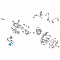 OEM Kia Forte SPRING-PAD Diagram - 58244G3500