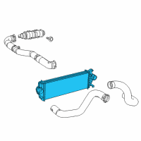 OEM 2018 Jeep Grand Cherokee Cooler-Charge Air Diagram - 55038004AE