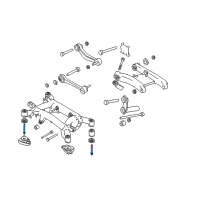 OEM BMW Hex Bolt With Washer Diagram - 33-32-1-093-123