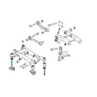 OEM BMW 528i Hex Bolt With Washer Diagram - 33-32-1-093-123