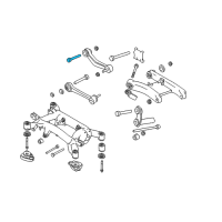 OEM 2006 BMW X5 Collar Screw Diagram - 33-32-1-091-058
