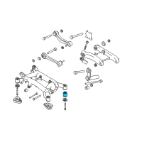 OEM 2003 BMW 525i Rubber Mounting Diagram - 33-31-1-091-422