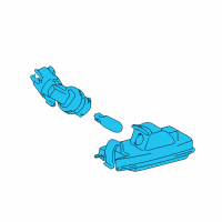 OEM Toyota Yaris License Lamp Diagram - 81270-52010