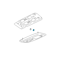 OEM 2003 Lincoln Navigator Switch Diagram - 2L7Z-54432A38-AA