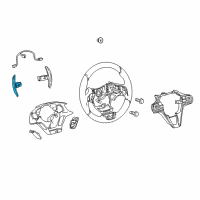 OEM 2018 Lexus LC500 Switch Assembly, Transmission Diagram - 84610-11010