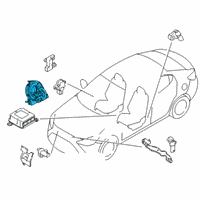 OEM 2016 Scion iA Clock Spring Diagram - 84306-WB002