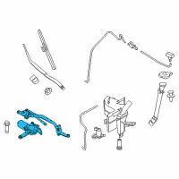 OEM Nissan Drive Assy-Windshield Wiper Diagram - 28800-1AA0B