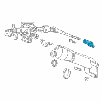 OEM 2012 Acura MDX Joint B, Steering Diagram - 53323-S50-003