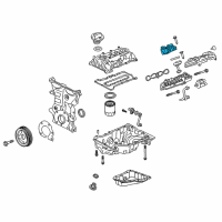 OEM 2022 GMC Terrain Throttle Body Diagram - 12671379