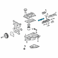 OEM 2020 Chevrolet Equinox Manifold Gasket Diagram - 12637018