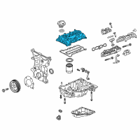 OEM 2019 Chevrolet Cruze Valve Cover Diagram - 12685408