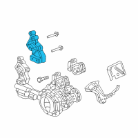 OEM 2014 Ram 1500 INSULATOR-Engine Mount Diagram - 68044126AC