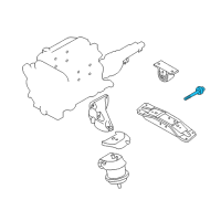 OEM 2008 Nissan 350Z DAMPER Assembly Diagram - 11246-CD00A