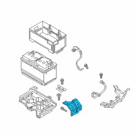 OEM 2020 Kia Sorento Stay Battery-Upper Diagram - 37130C5000