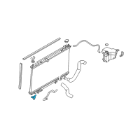 OEM Nissan Murano Hose-Auto Transmission Oil Cooler Diagram - 21632-CA010