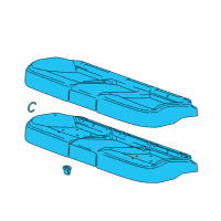 OEM 2013 Buick Verano Cushion Assembly Diagram - 22871954