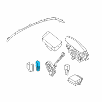 OEM 2009 Kia Optima Front Impact Sensor Diagram - 959302G000