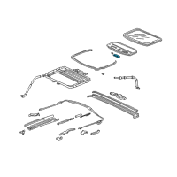 OEM 2001 Acura Integra Handle, Sunshade (Mild Beige) Diagram - 83213-SR4-003ZP