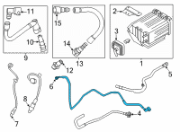 OEM Ford Transit-150 TUBE ASY Diagram - LK4Z-9D667-F