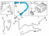 OEM 2020 Ford Transit-150 TUBE ASY Diagram - LK4Z-6758-A