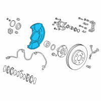OEM Honda Clarity Splash Guard, Front Right Diagram - 45255-TRT-A02