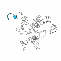 OEM 2012 Cadillac CTS Wire Harness Diagram - 25995750