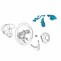 OEM Scion iA Switch Assembly Diagram - 84250-WB003