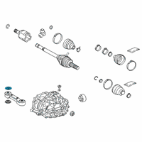 OEM Toyota Venza Lower Insulator Diagram - 41653-42020