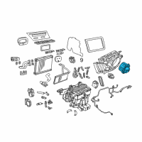 OEM 2011 Chevrolet Caprice Blower Motor Diagram - 92269184