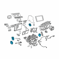 OEM 2015 Chevrolet Caprice Motor Diagram - 92192012