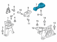 OEM 2022 Honda Civic ROD, TORQUE (LOWER) Diagram - 50890-3K0-H21