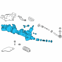 OEM 2016 Acura TLX Sub Complete , G/Box Diagram - 53601-TZ3-A01