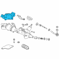 OEM 2017 Honda Accord Plate, Power Steering Ht/Baf Diagram - 53692-T2B-A00